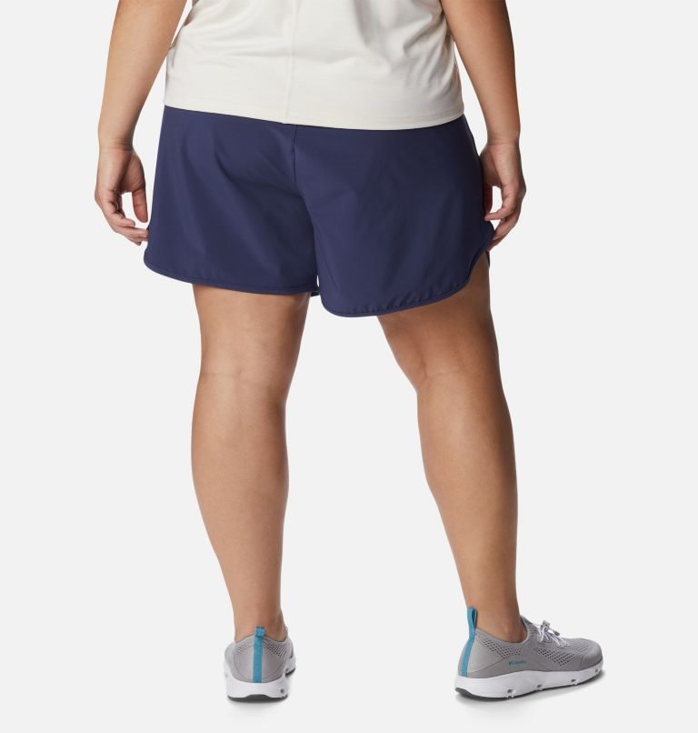 Women's Columbia Bogata Bay Stretch Shorts Navy | Plus Size CA-BC536